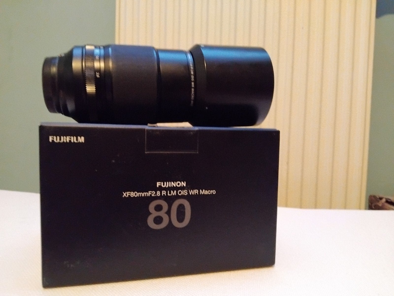 Fujifilm XF 80mm f/2.8 R LM OIS WR Macro + filtre Hoya HDX 6, Audio, Tv en Foto, Ophalen, Fujifilm, Zoom, Macrolens