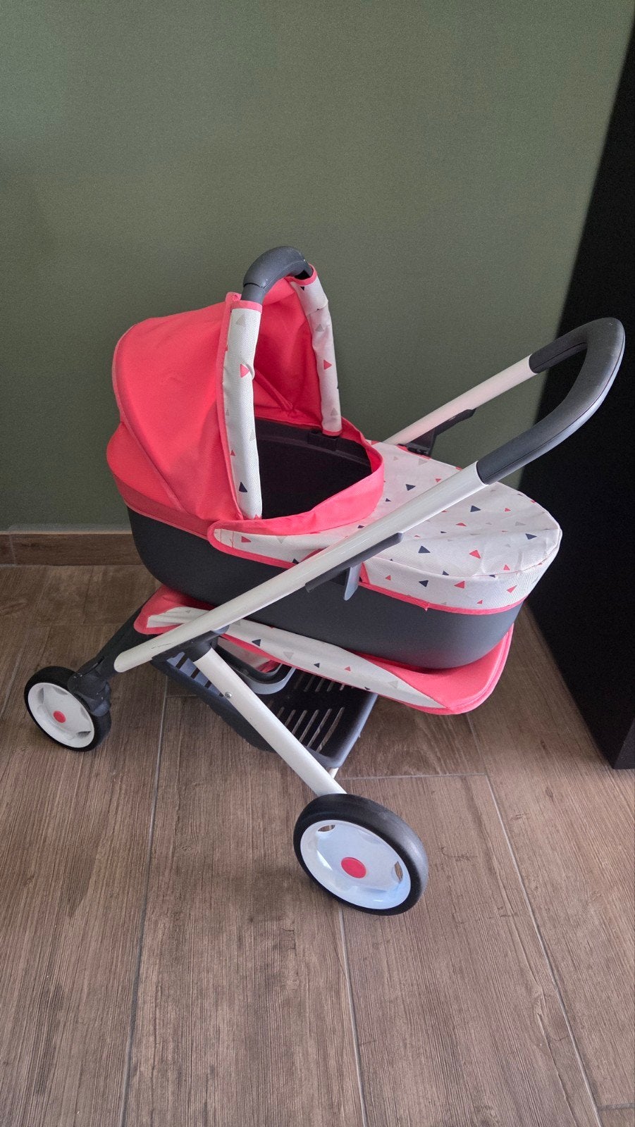 Poppenwagen + maxi cosi Smoby, Ophalen
