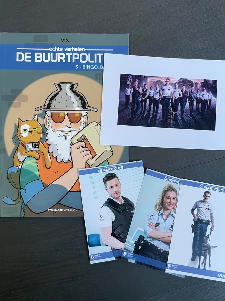 Strip De Buurtpolitie - 3 Bingo, baby! Met handtekeningen, Boeken, Stripverhalen, Eén stripboek, Ophalen of Verzenden, Nieuw
