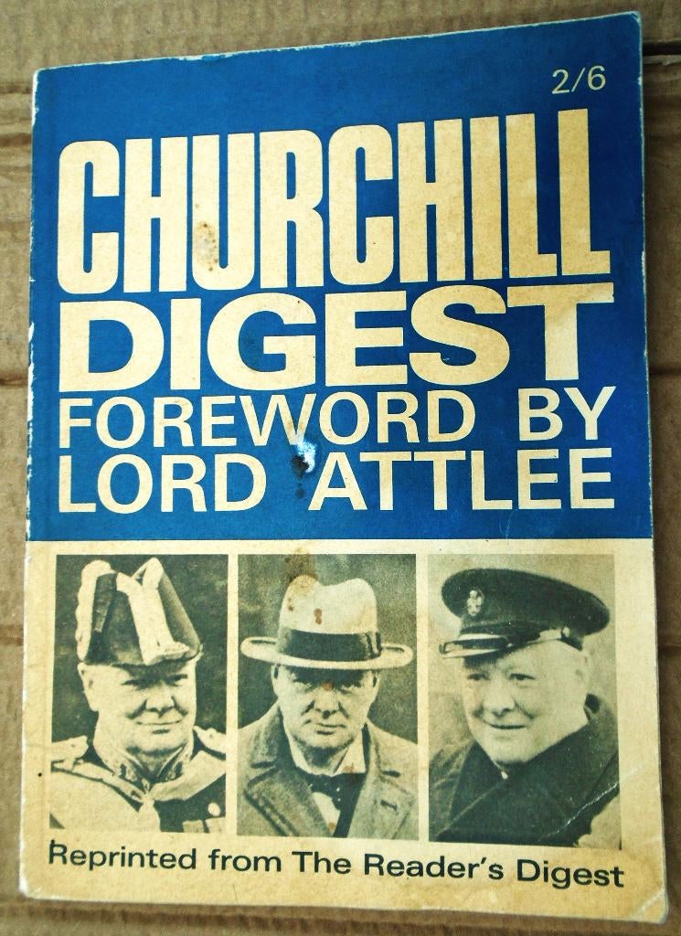 Churchill Digest - 1965 - Reader's Digest Association Ltd., Livres, Biographies, Utilisé, Autre, Enlèvement ou Envoi
