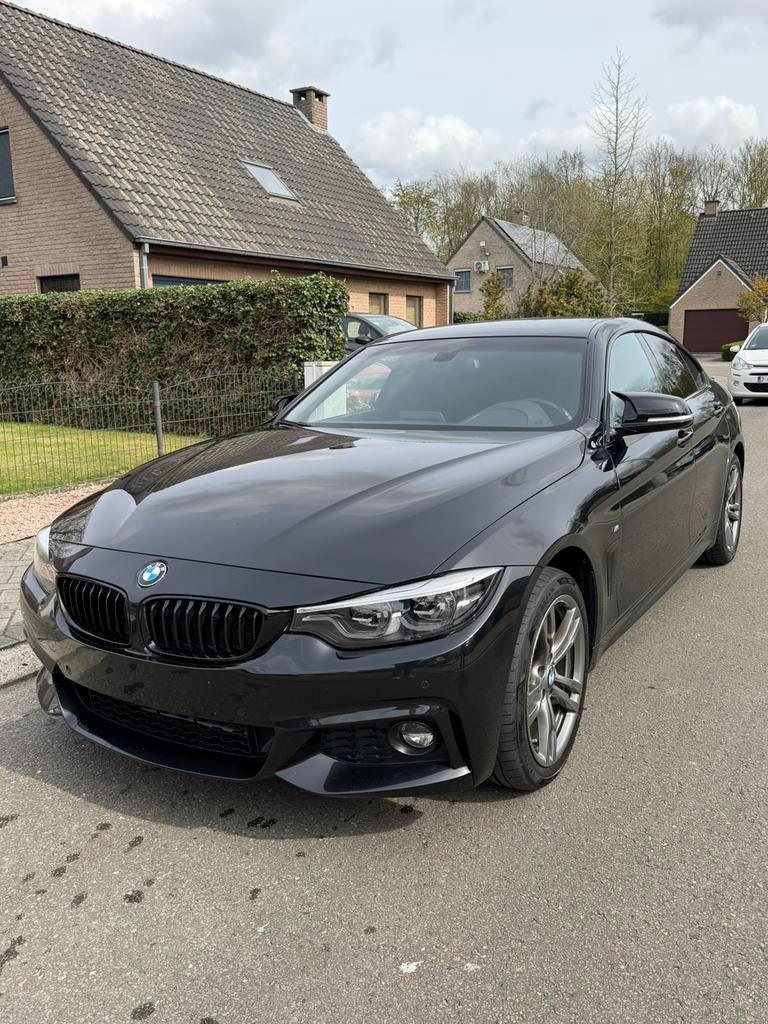 BMW F36 420i LCI 2018 xDrive M pack, Auto's, Automaat, 4 cilinders, Alcantara, Zwart