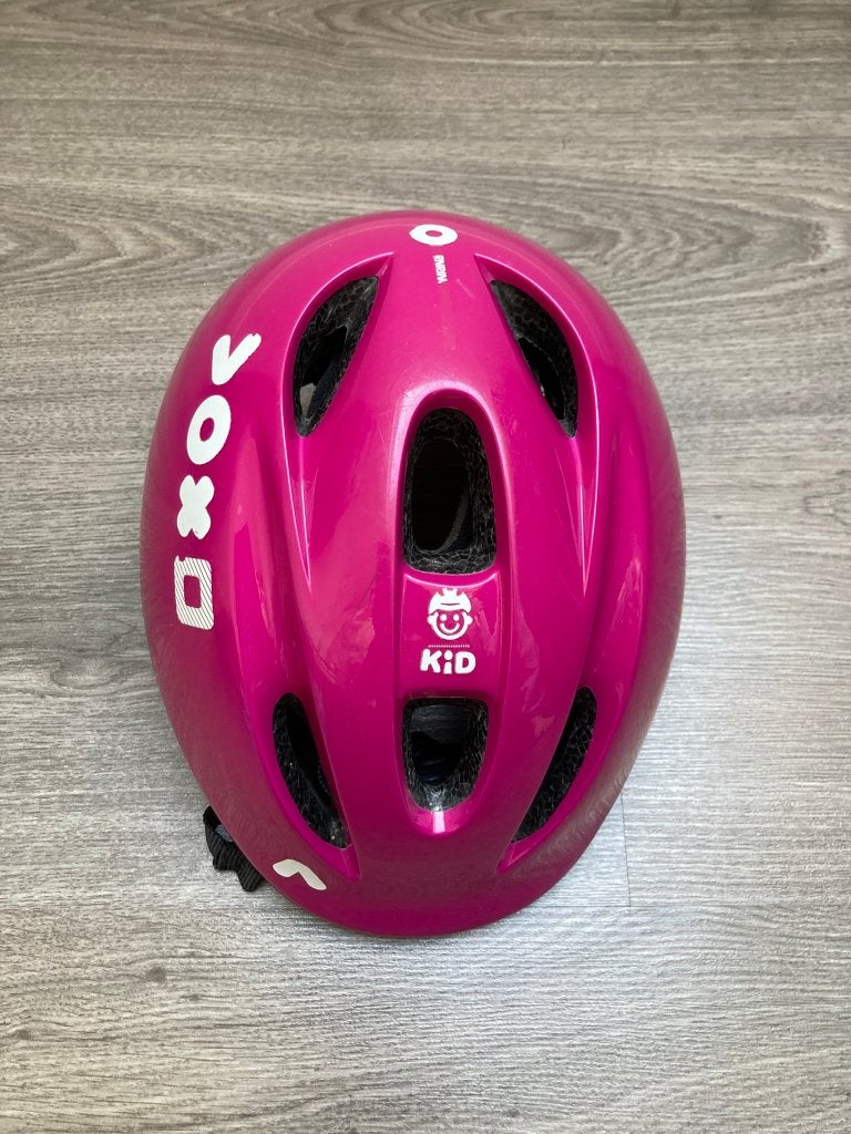 Roze fietshelm kinderen, Fietsen en Brommers, Fietsaccessoires | Fietshelmen, Ophalen, Meisje