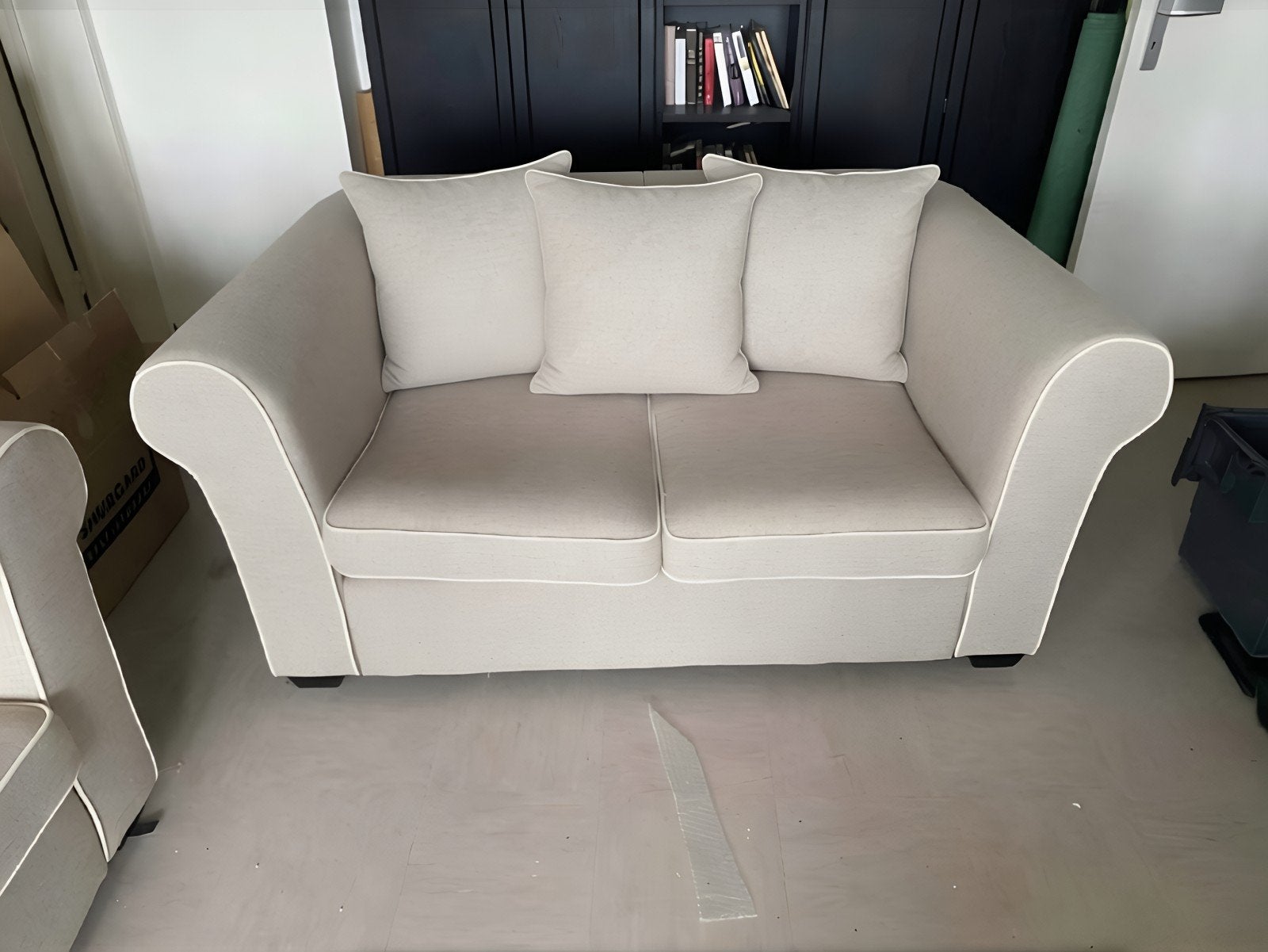 Salon complet, Enlèvement, Comme neuf, Tissus, Moderne