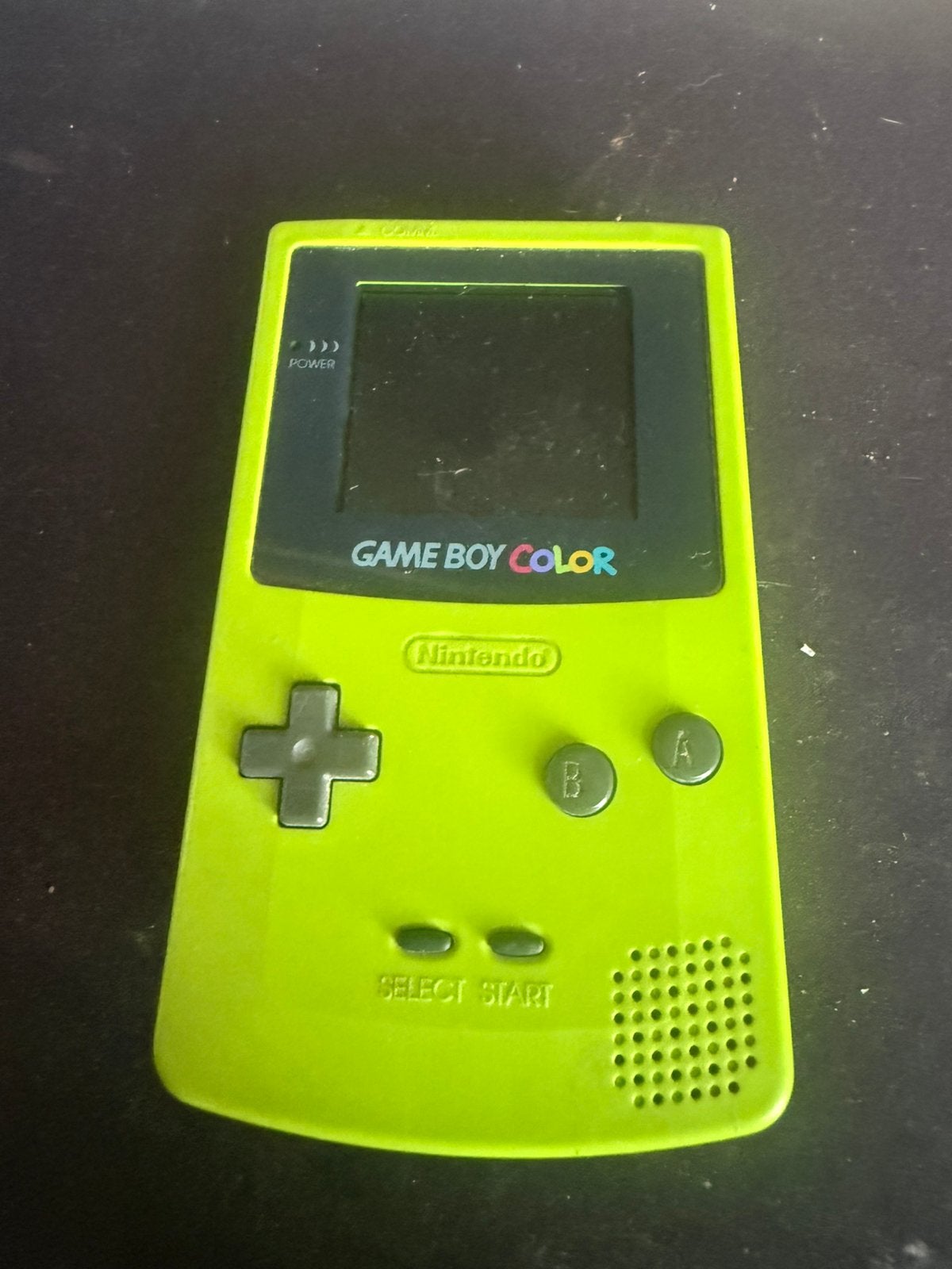 Nintendo Game Boy Color Lime Green — Sans chargeur, Consoles de jeu & Jeux vidéo, Enlèvement, Game Boy Color