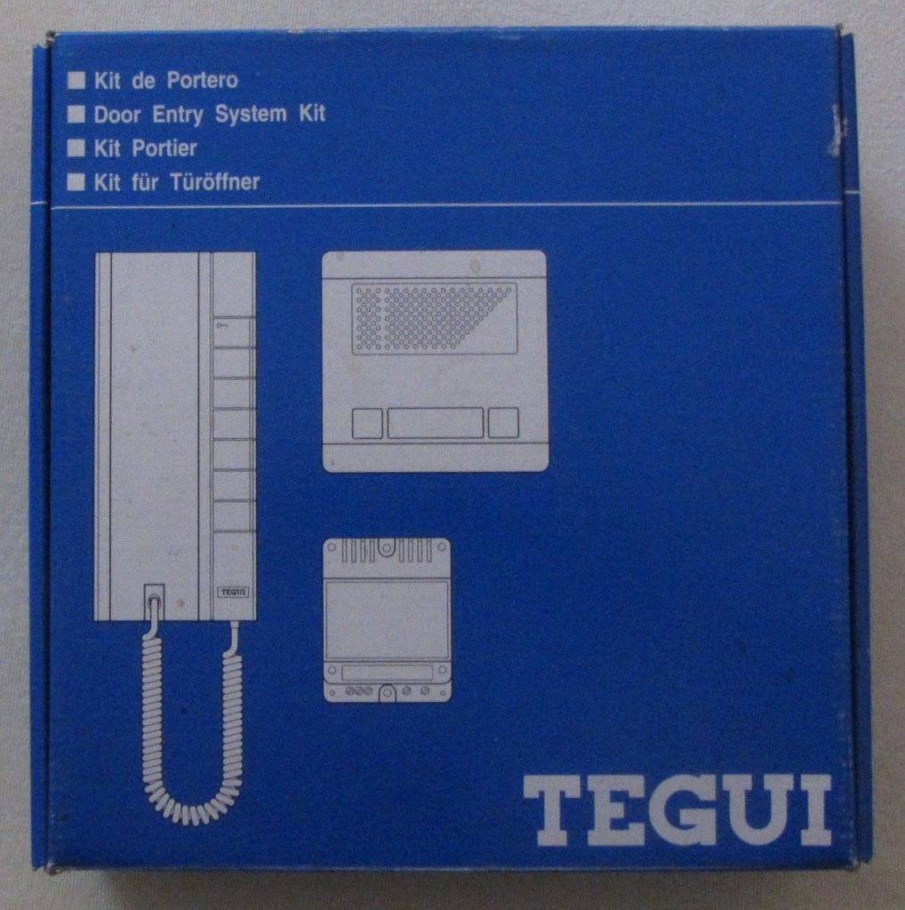 Tegui - Parlofoon of Deurintercomset-Nieuw - Voor onderdelen, Ophalen of Verzenden, Nieuw