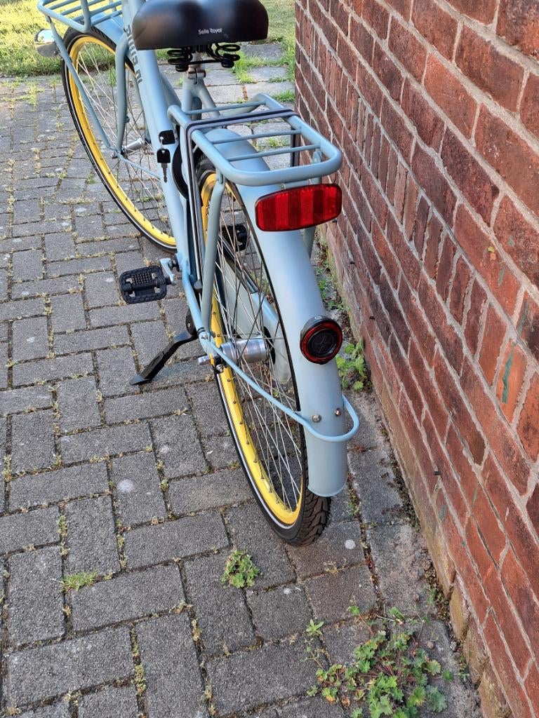 Gazelle puur nl 54cm 28 inch 3V  Zgan, Fietsen en Brommers, Fietsen | Dames | Damesfietsen, Ophalen, Terugtraprem, 53 tot 56 cm