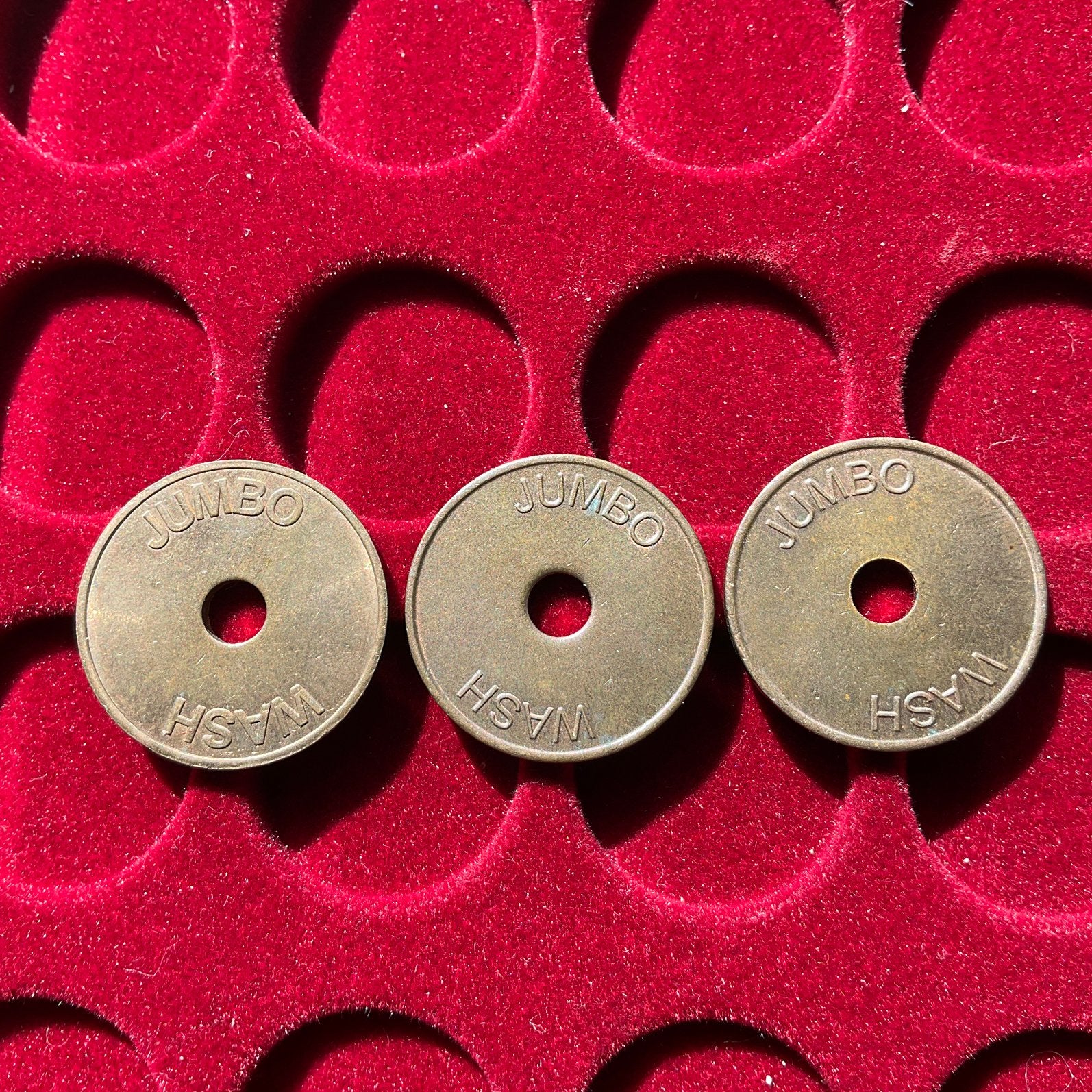 3 jetons pour Jumbo Wash, Envoi
