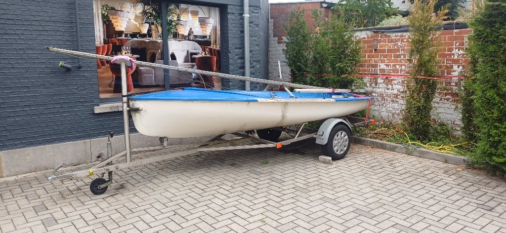 Zeilboot 4.20, Sports nautiques & Bateaux, Voiliers ouverts, Enlèvement, Utilisé, Gouvernail
