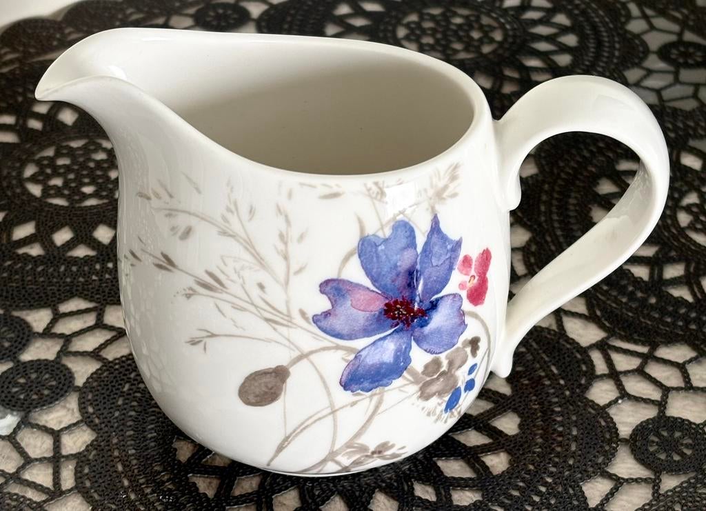 Lot de vaisselle Villeroy & Boch “Mariefleur Gris”, Ophalen, Nieuw, Porselein, Kop(pen) en/of Schotel(s)