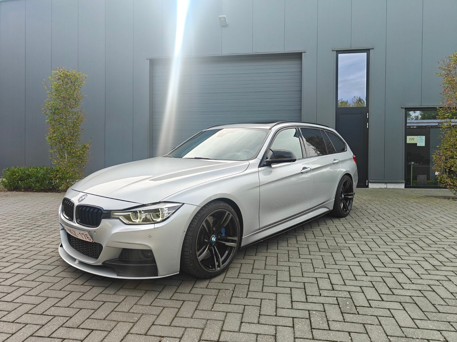 BMW 340i RWD individual, Autos, Cuir, Argent ou Gris, Achat, Euro 6