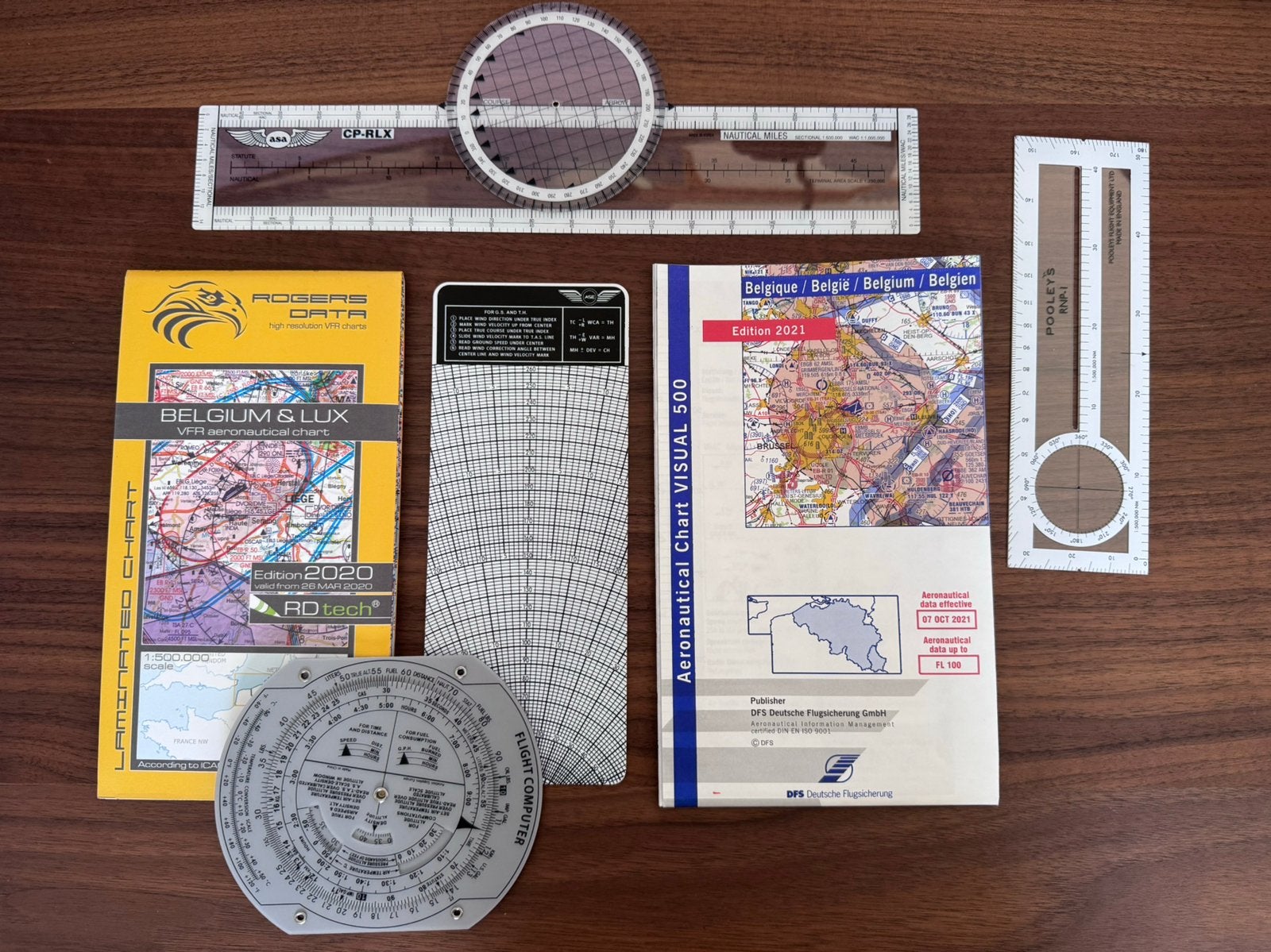 Materiaal navigatie PPL, Ophalen of Verzenden, Zo goed als nieuw