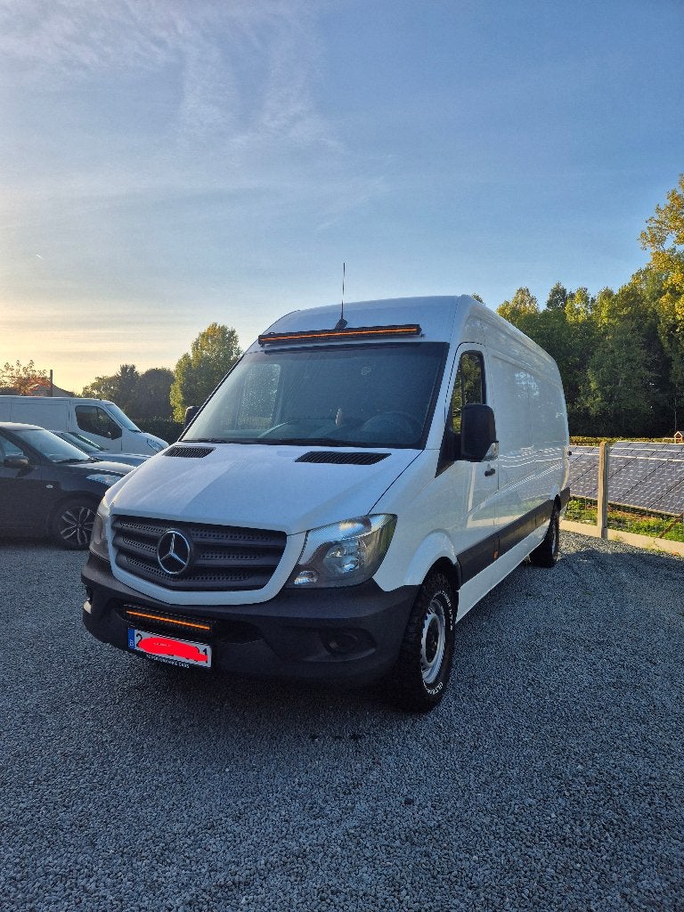 Mercedes-Benz Sprinter 314 CDI Automaat Euro 6 2018 – L3H2, Auto's, Automaat, 4 cilinders, Verwarmde buitenspiegels, Wit