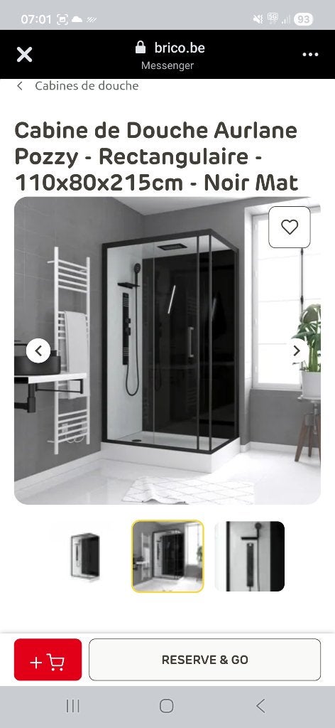 douchecabine, Enlèvement ou Envoi, Neuf, Avec douche