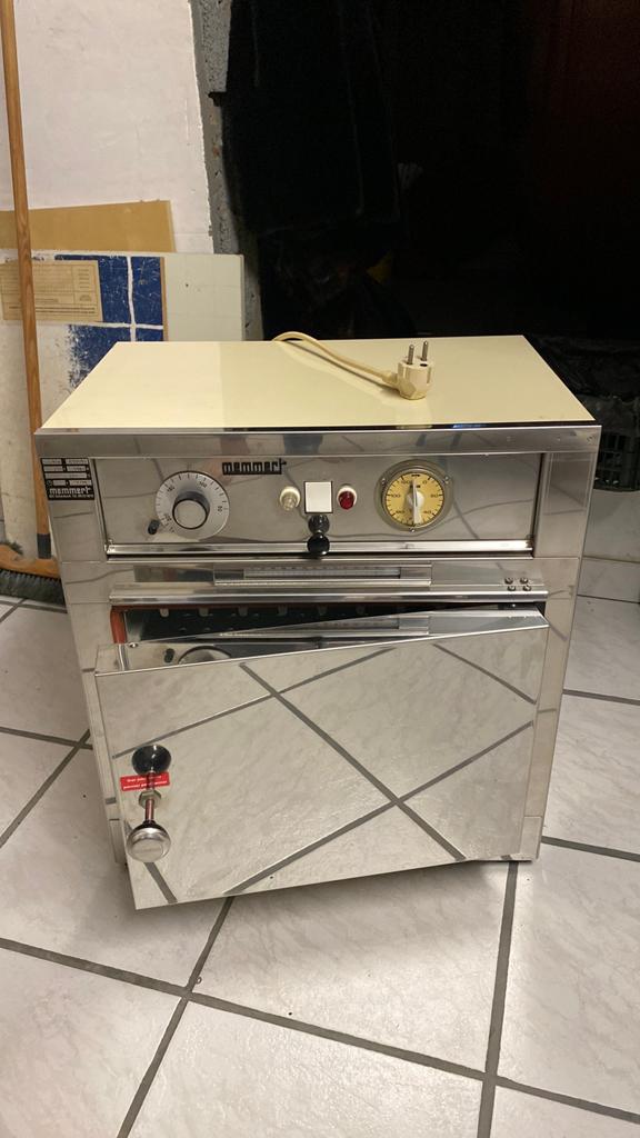 Memmert TV10S laboratoriumoven / droogstoof – RVS – vintage, Electroménager, Fours, Utilisé, Enlèvement