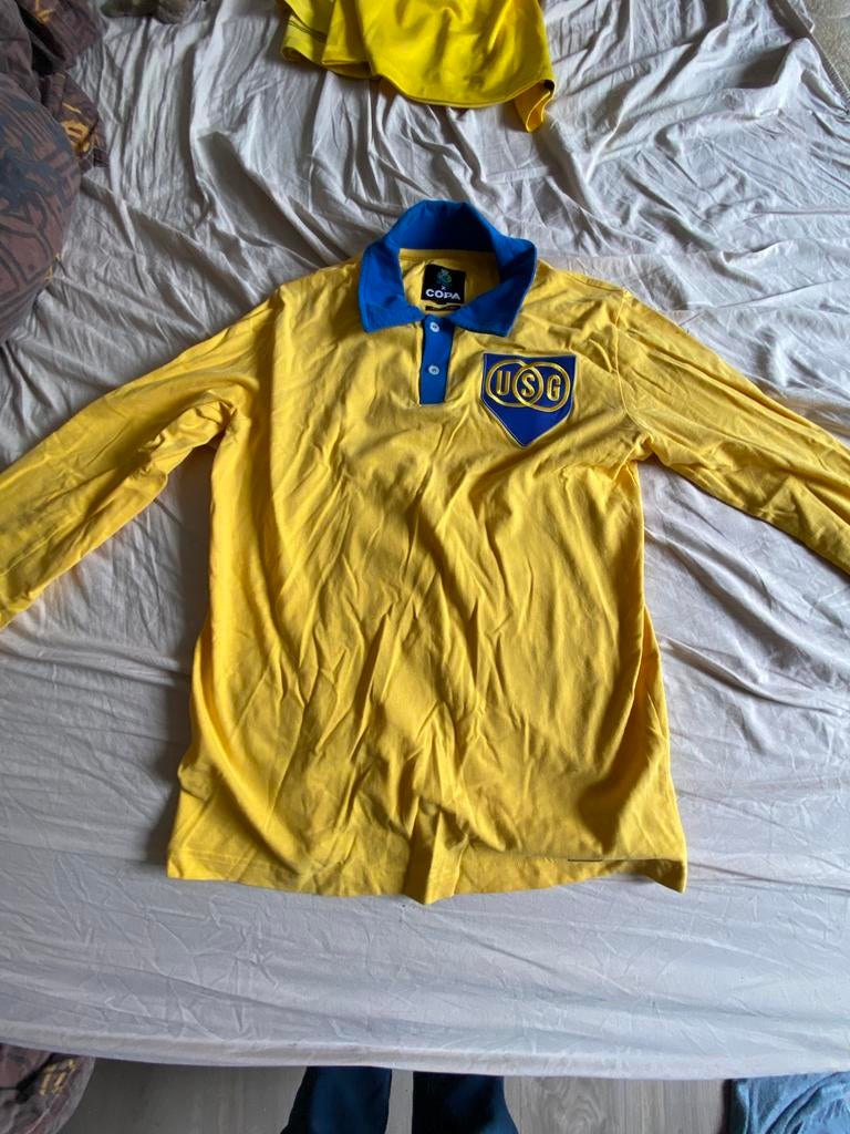 Saint-Gilloise Union X Copa shirt 125 jaar editie, Maat M, Verzenden, Zo goed als nieuw, Shirt