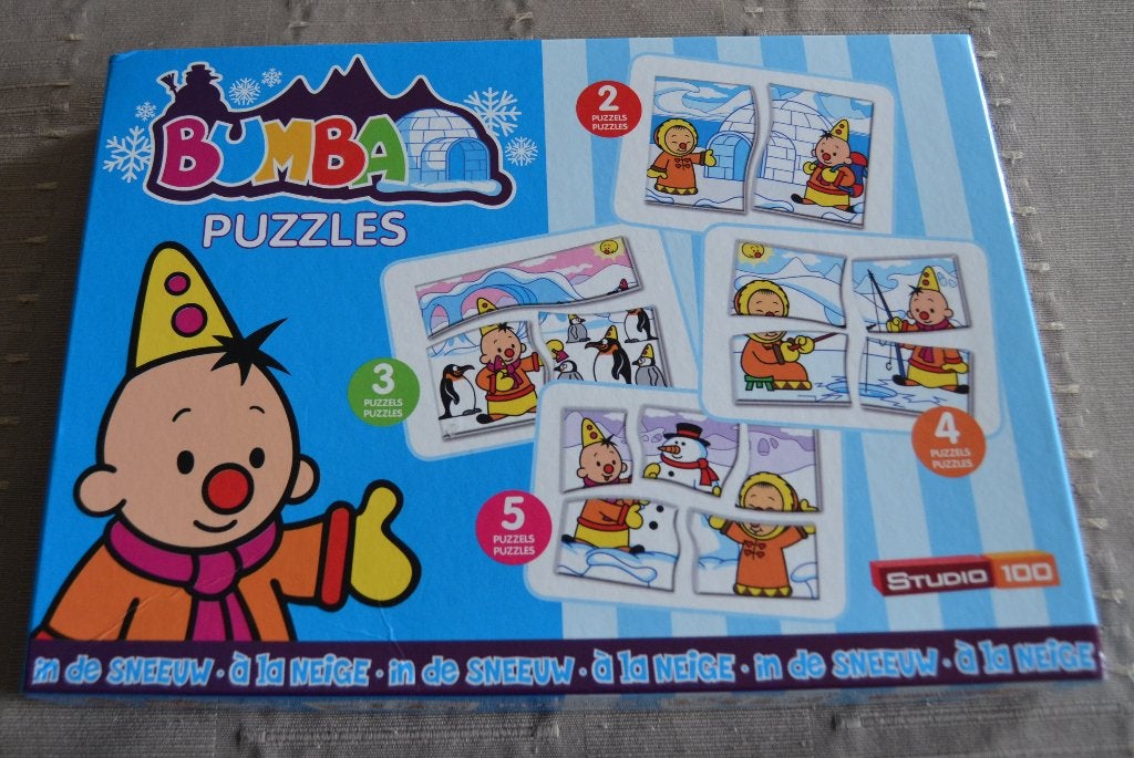 Puzzels Bumba, Kinderen en Baby's, Ophalen of Verzenden, Minder dan 10 stukjes, Gebruikt, 2 tot 4 jaar