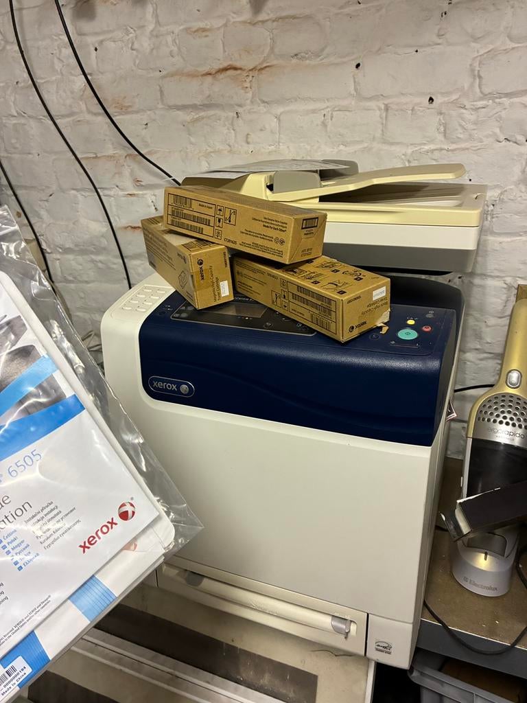 Imprimante lazer 6505 xerox couleur, Ophalen, Gebruikt, Laserprinter, Printer