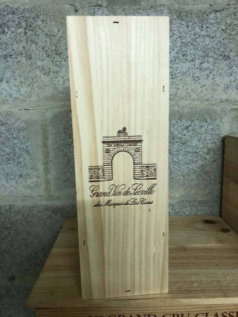 Léoville Lascase  2019 coffret bois, Neuf, Enlèvement ou Envoi, Pleine, Vin rouge