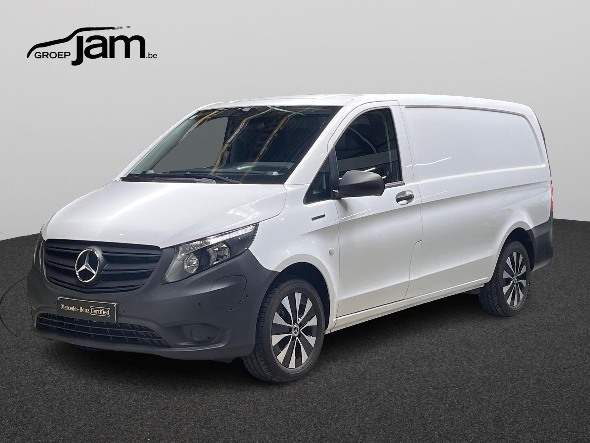 Mercedes-Benz eVito L2 66kWh, Auto's, 4 deurs, Stof, Gebruikt, Zwart