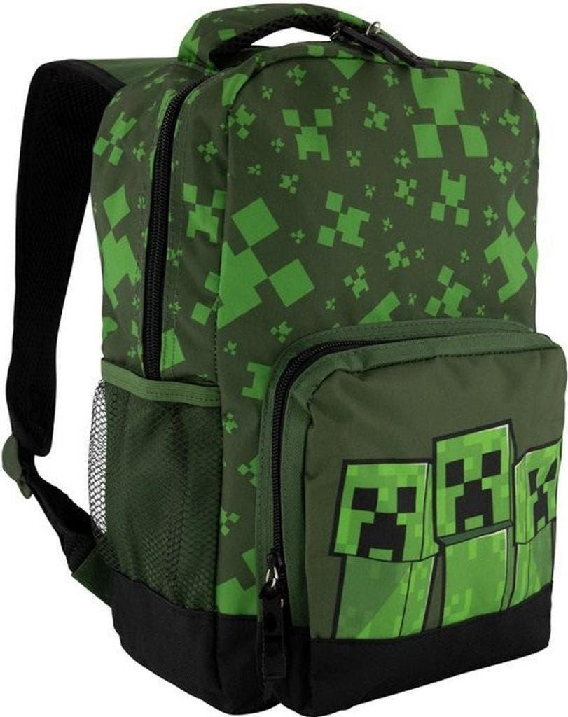Minecraft Rugzak / Rugtas / Schooltas - Creeper - 35 cm, Neuf, Autres marques, 25 à 40 cm, Enlèvement ou Envoi