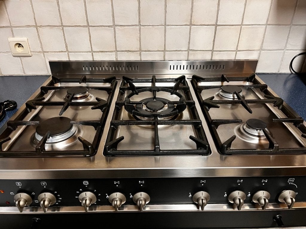 Cuisinière Délonghi 90cm, Ophalen, Zo goed als nieuw, 90 tot 95 cm, Elektrisch