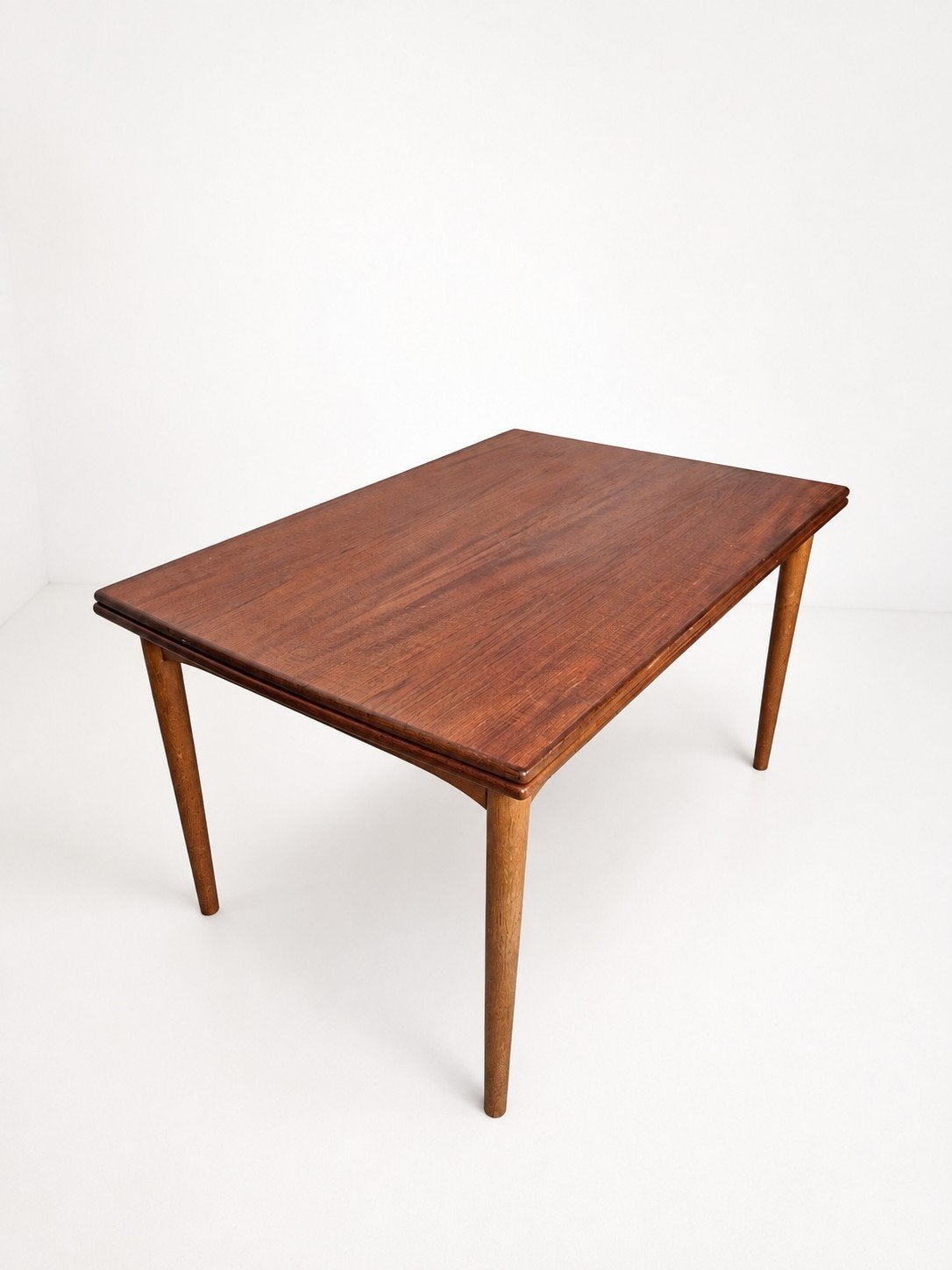 vintage Deense eettafel in teak, Ophalen