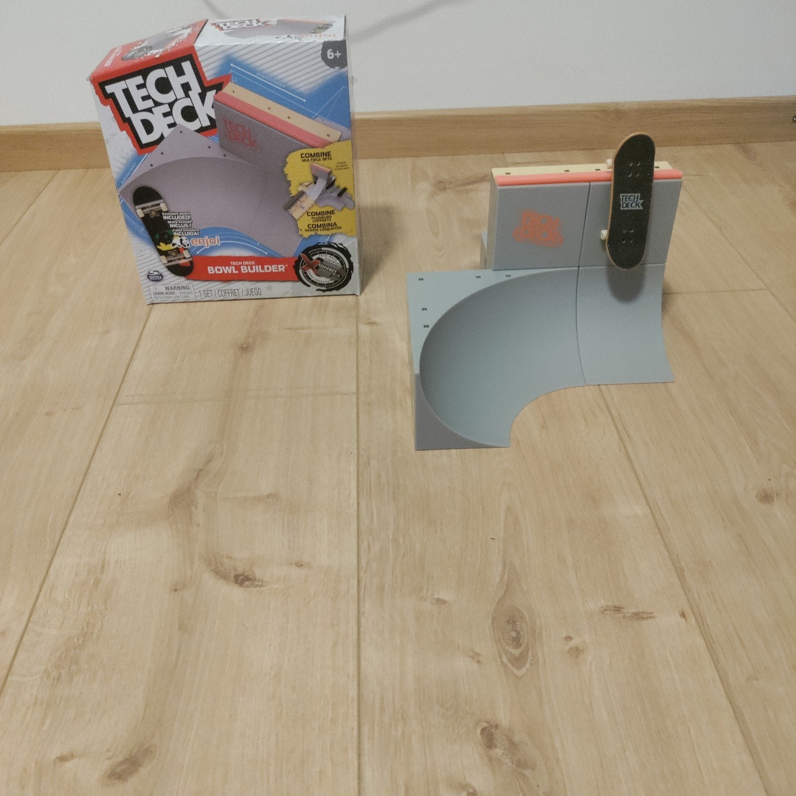 Tech Deck Bowl Builder X-Connect Park Creator, Enlèvement ou Envoi, Comme neuf, Skateboard