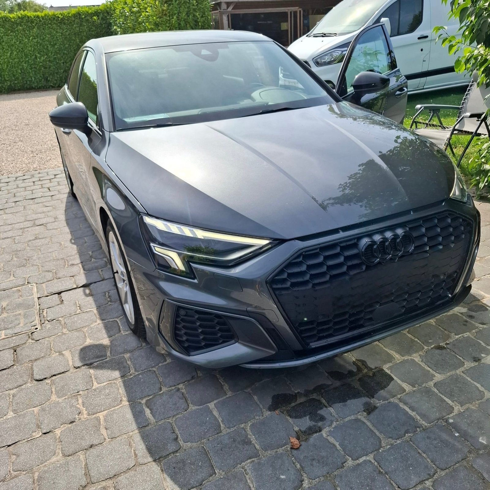 Audi A3, S-Line, Auto's, 4 deurs, Euro 6, Overige kleuren, Zilver of Grijs