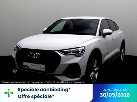 Audi Q3 Sportback Sportback 45 TFSIe PHEV S line S tronic 24, Automaat, 42 g/km, Wit, Automatische klimaatregeling