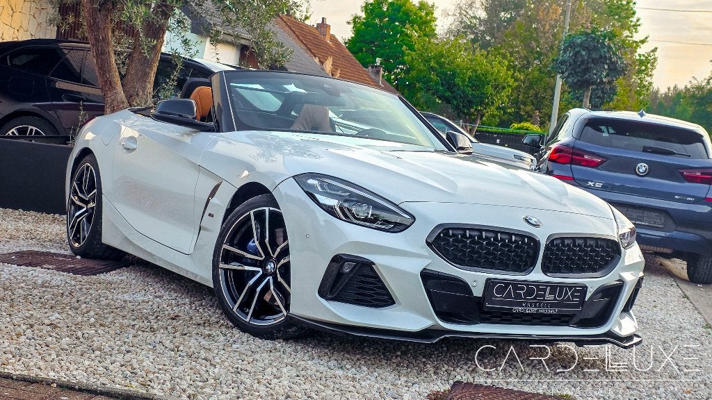 BMW Z4 M40i WIT COGNAC | SPOILER! HARMAN | HEADUP | ACC, Autos, Cuir, Achat, Euro 6, Entreprise