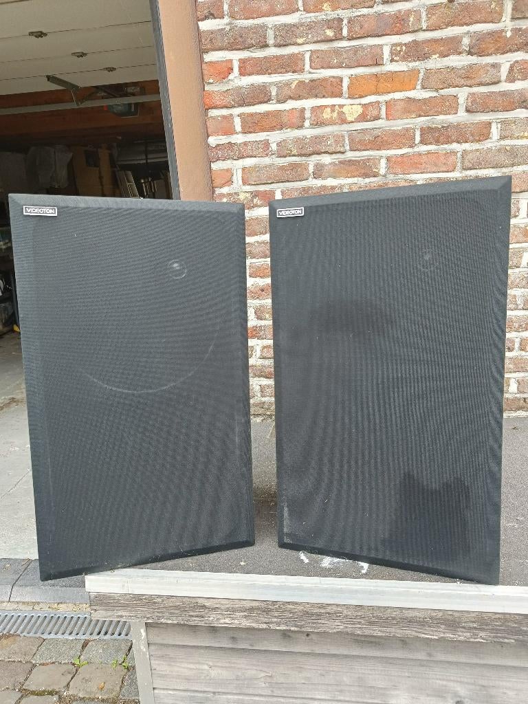 2 luidsprekers Videoton, Audio, Tv en Foto, Luidsprekerboxen, Ophalen, Gebruikt, Overige typen, Overige merken