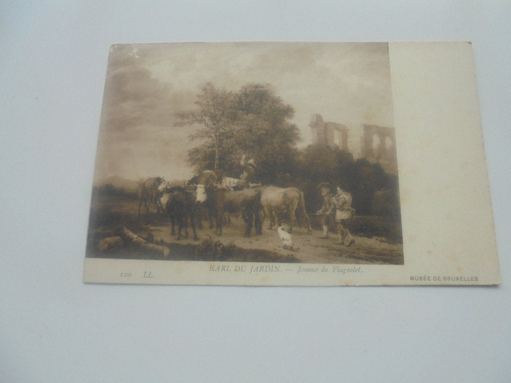 brussel -musée schilderijen -10 postkaarten, Verzenden, Voor 1920, Ongelopen, Brussel (Gewest)