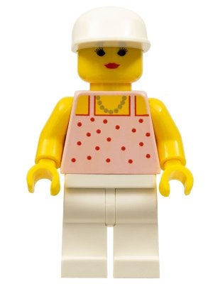 Lego Minifig Paradise - Red Dots on Pink Shirt - PAR018, City, Lego, Nieuw, Ophalen of Verzenden