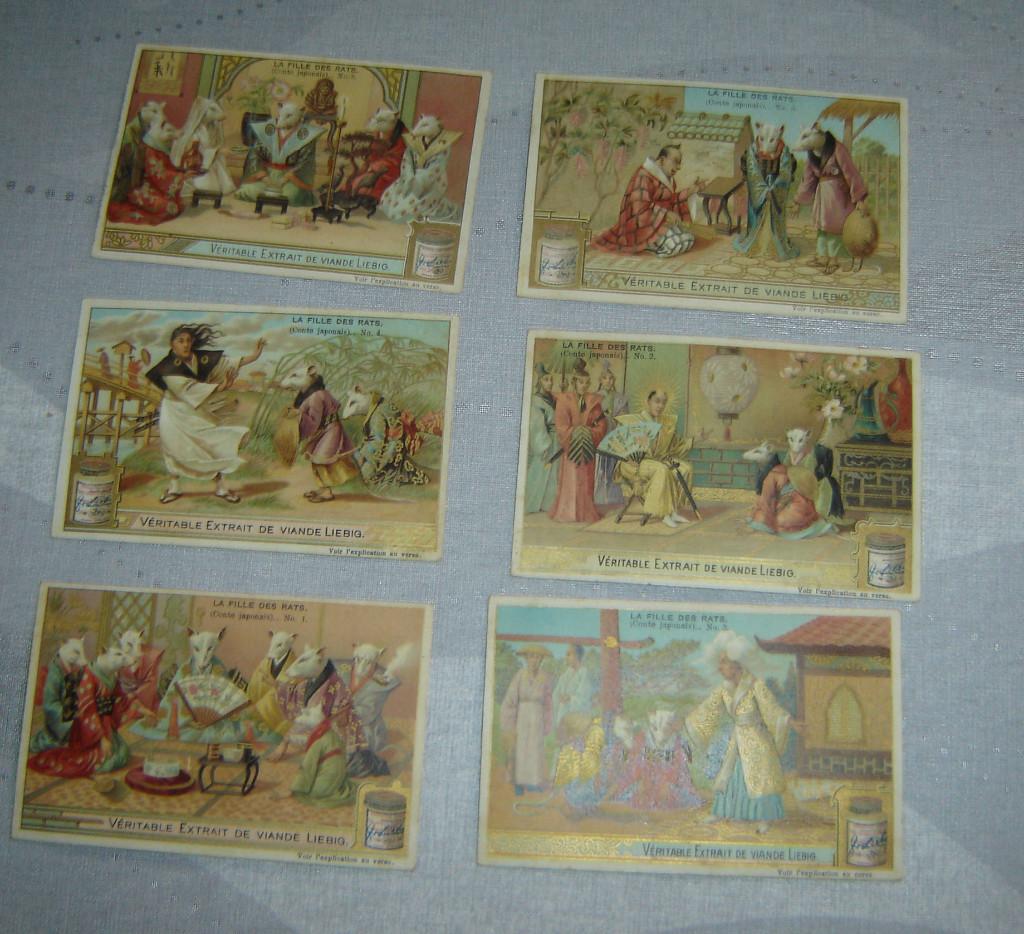 Chromos Liebig S732 avec pots, Collections, Avant 1940, Gravure, Utilisé, Autres sujets/thèmes