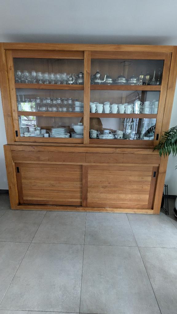 Buffet en teck très bon état, Enlèvement, Utilisé, Teck