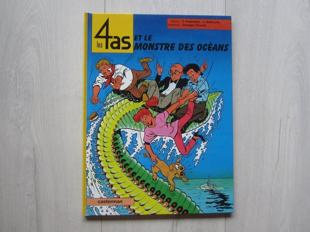 Les 4 as et le monstre des océans, Livres, BD, F.Craenhals et G. Chaulet, Enlèvement ou Envoi, Une BD, Comme neuf