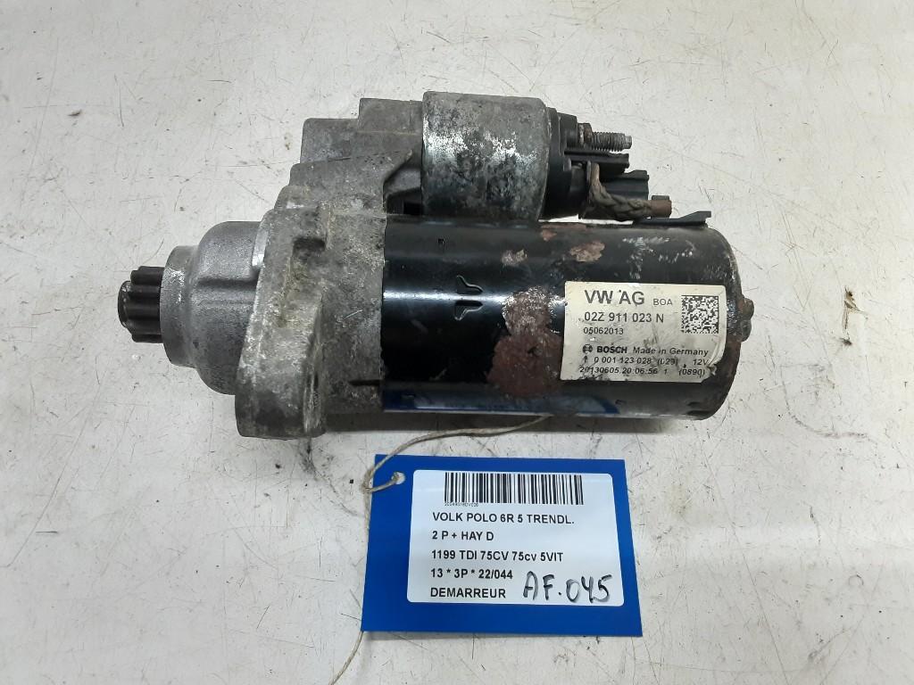 STARTMOTOR Volkswagen Polo V (6R) (02Z911023N), Gebruikt, Volkswagen, Mevr. I. Hauben, Rue de l'Espoir 34 34
4030  GRIVEGNÉE, BE