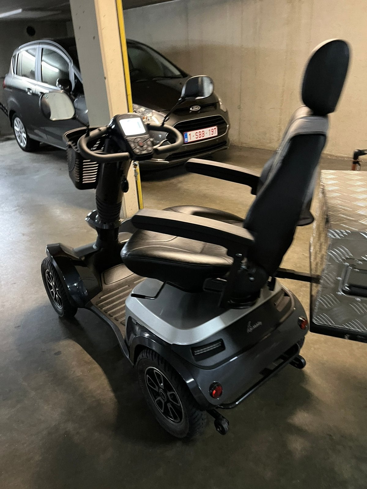 Scootmobiel in nieuwe staat te koop wegens sterfgeval, Ophalen, Zo goed als nieuw