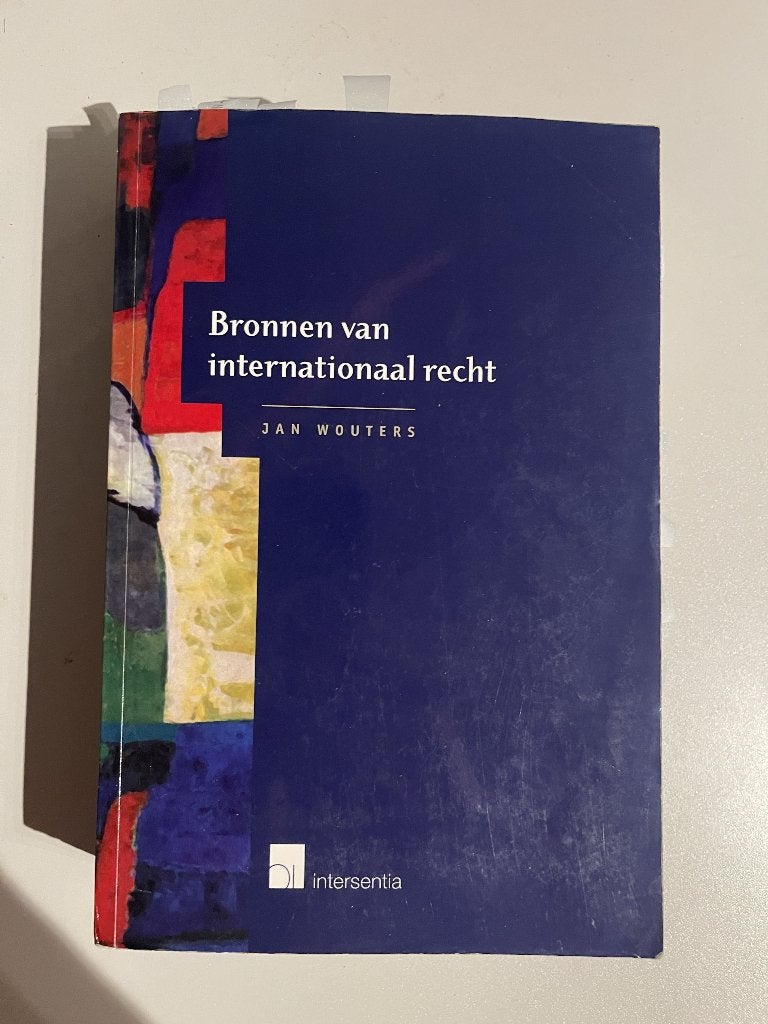 Bronnen van internationaal recht - Handboek Rechten, Enlèvement ou Envoi