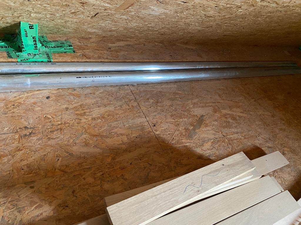Afvoerbuizen zink nieuw, Doe-het-zelf en Bouw, Ophalen, Afvoer, 2 tot 4 meter, 60 tot 80 mm