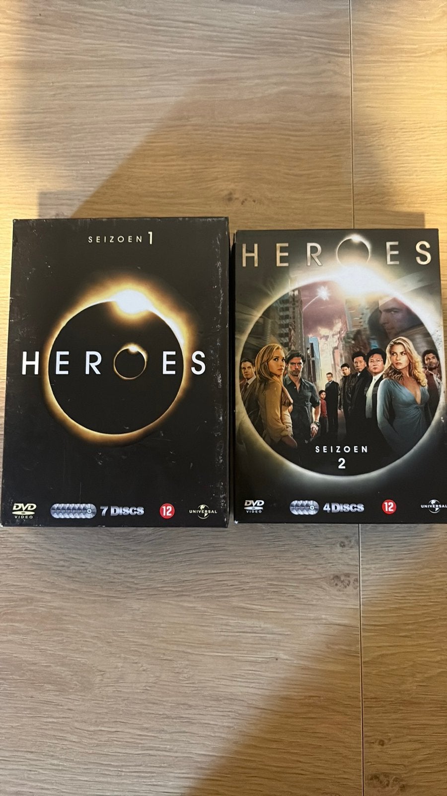HEROES SEIZOEN 1 & 2, Cd's en Dvd's, Ophalen of Verzenden, Zo goed als nieuw, Bonusmateriaal