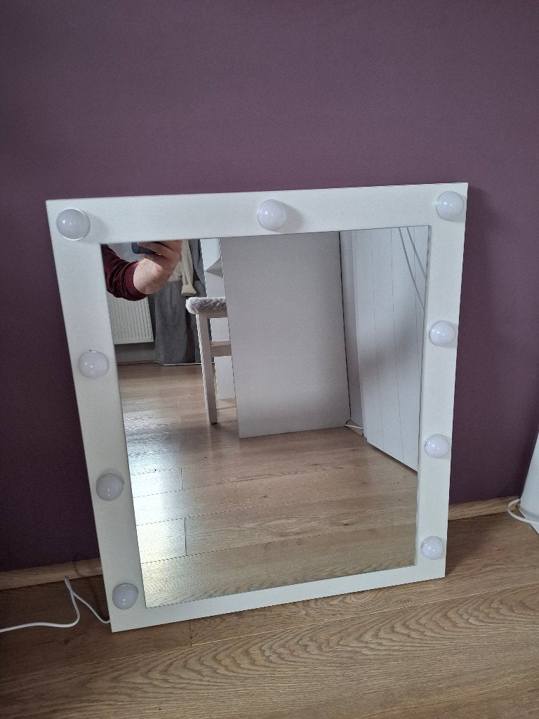 Make up spiegel, Ophalen, Nieuw, Minder dan 100 cm, Rechthoekig