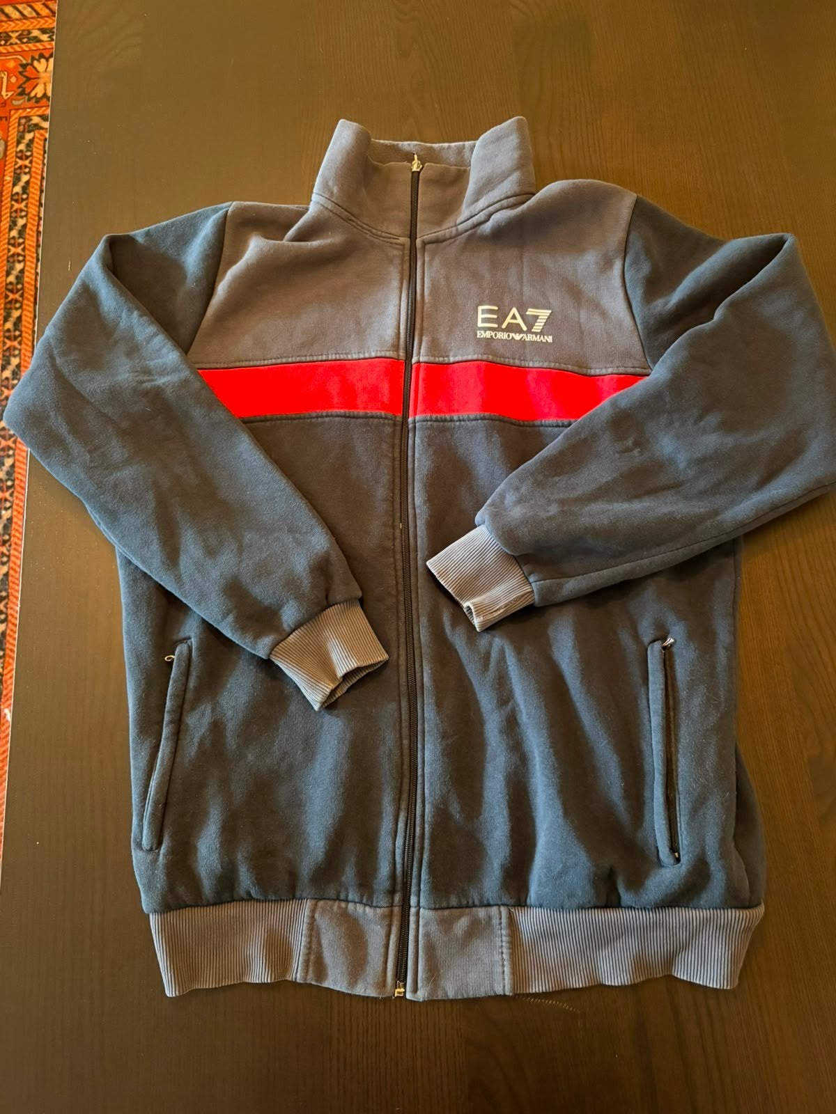 EA7 Emporio Armani Vest met Rits, Vêtements | Hommes, Emporio Armani, Enlèvement ou Envoi, Porté, Taille 48/50 (M)