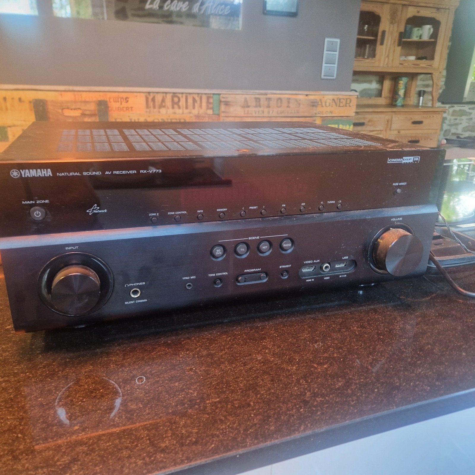 Ampli-tuner-Audio- vidéo Yamaha, TV, Hi-fi & Vidéo, Enlèvement ou Envoi, Yamaha