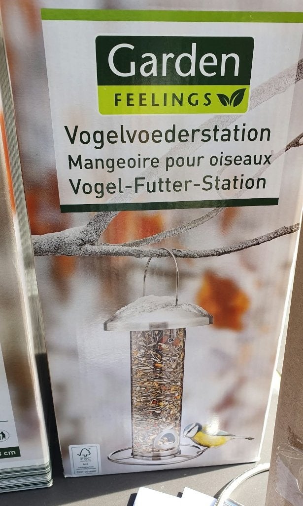 SET VAN TWEE VOGELVOEDERS VOOR BUITEN, Tuin en Terras, Ophalen, Nieuw