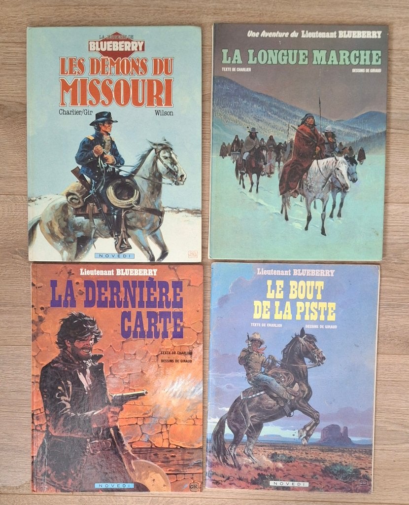 LOT BD lieutenant blueberry de charlier giraud wilson eo, Livres, Plusieurs BD, Enlèvement ou Envoi, Comme neuf, Charlier - Giraud