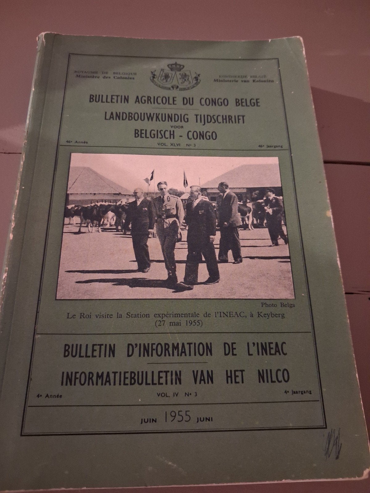 landbouwkundig tijdschrift belgisch congo, Boeken, Ophalen of Verzenden