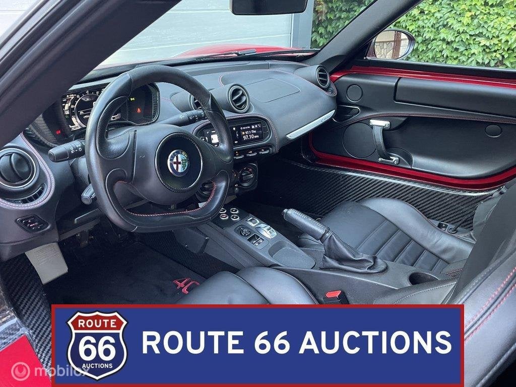 Alfa Romeo 4C | 2015 | Route 66 Auctions, Achat, Entreprise, Boîte manuelle, Autre carrosserie