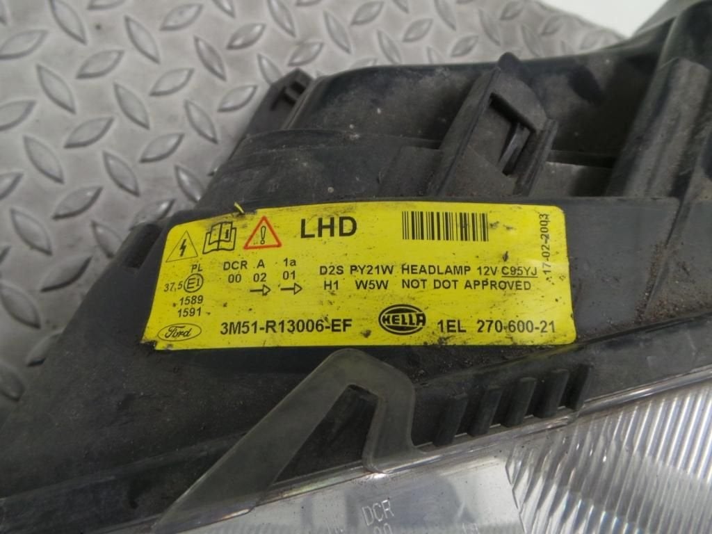 FORD FOCUS C MAX KOPLAMP L 2005, Ophalen of Verzenden, Gebruikt, ARN erkend