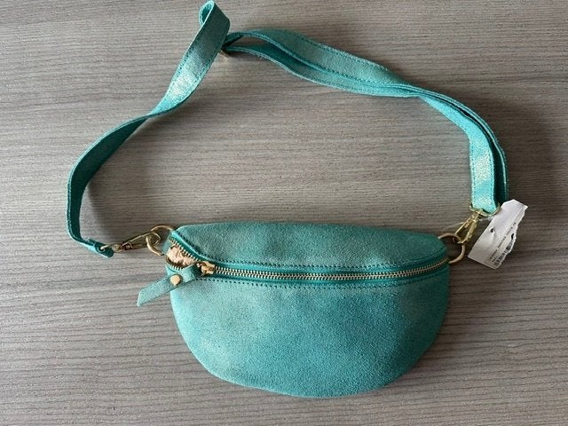 Sac à bandoulière Dolce C (n 7831), Enlèvement ou Envoi, Neuf, Vert, Sac à bandoulière